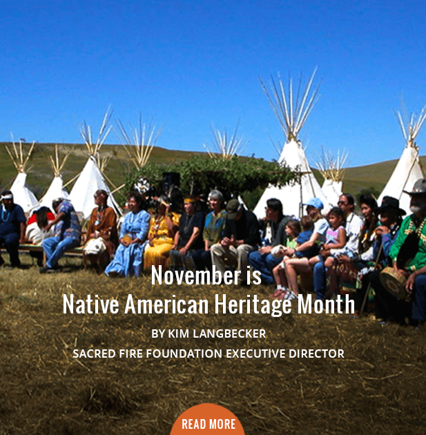 November is Native American Heritage Month 
