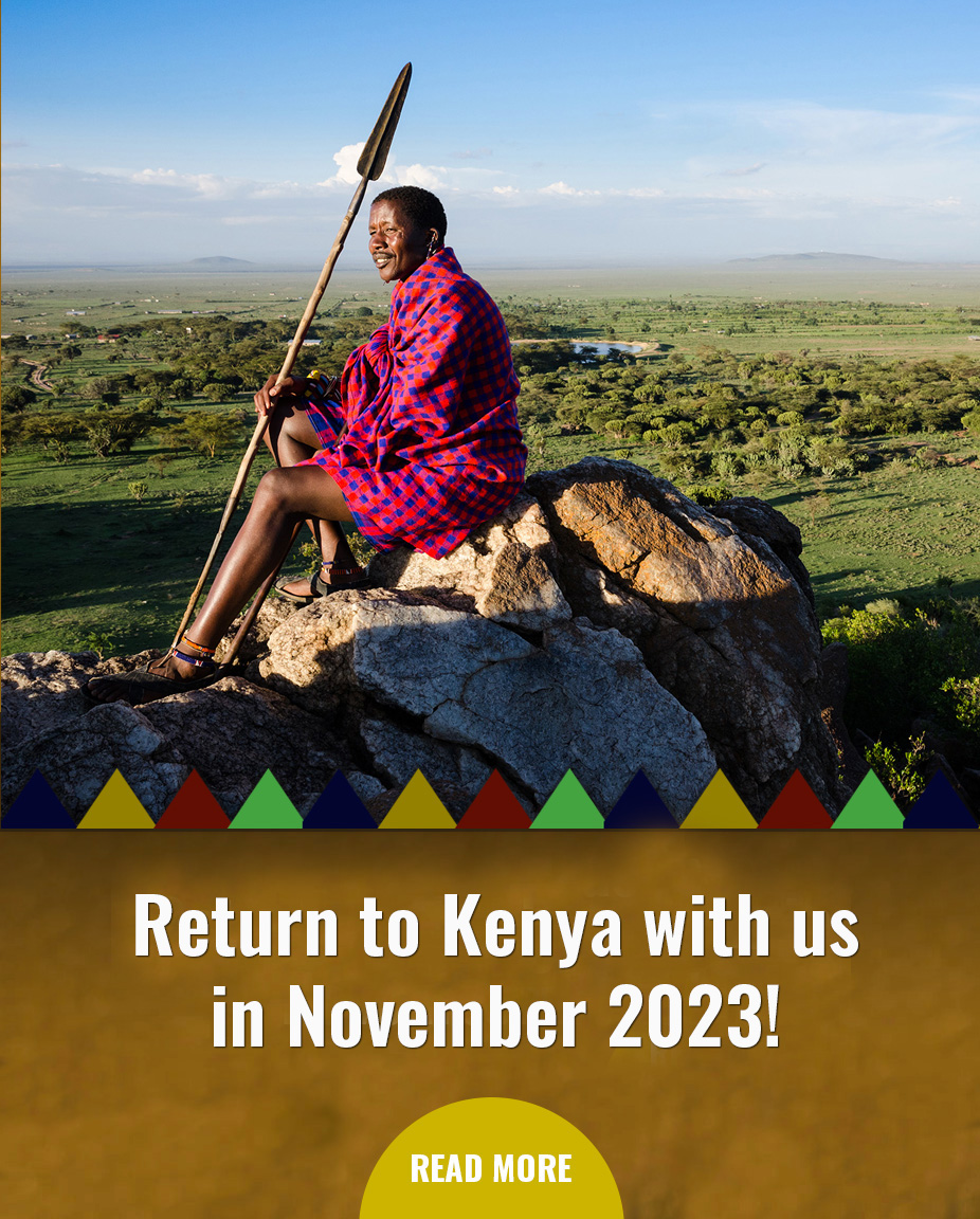 Return to Keyna with us in 2023!